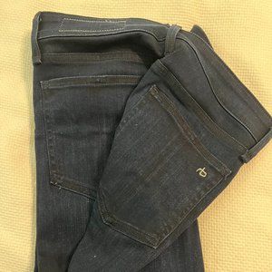 rag & bone nina high rise skinny jean, size 27